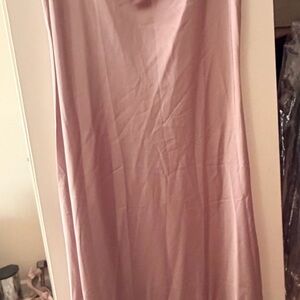 All Saints Soft Pink Midi Dress